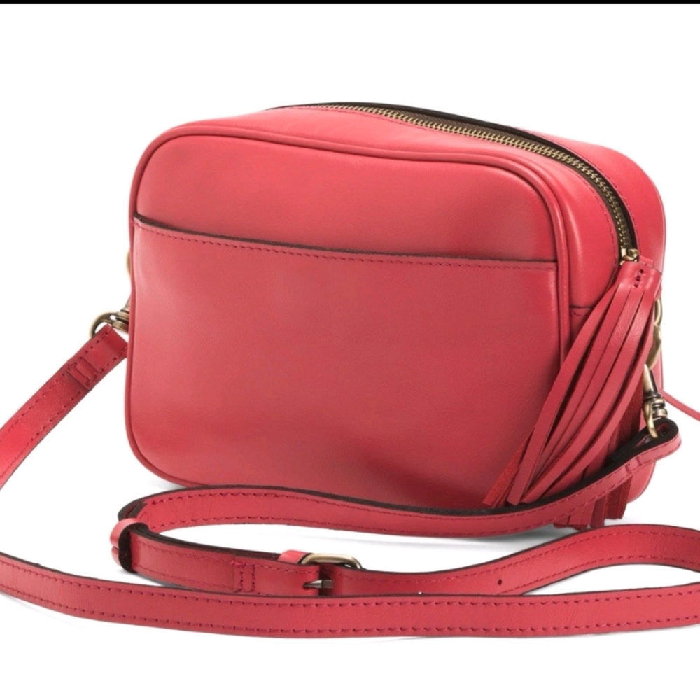 Patricia Nash Josie Vintage Distressed Collection Crossbody Bag~ Passion- NWT